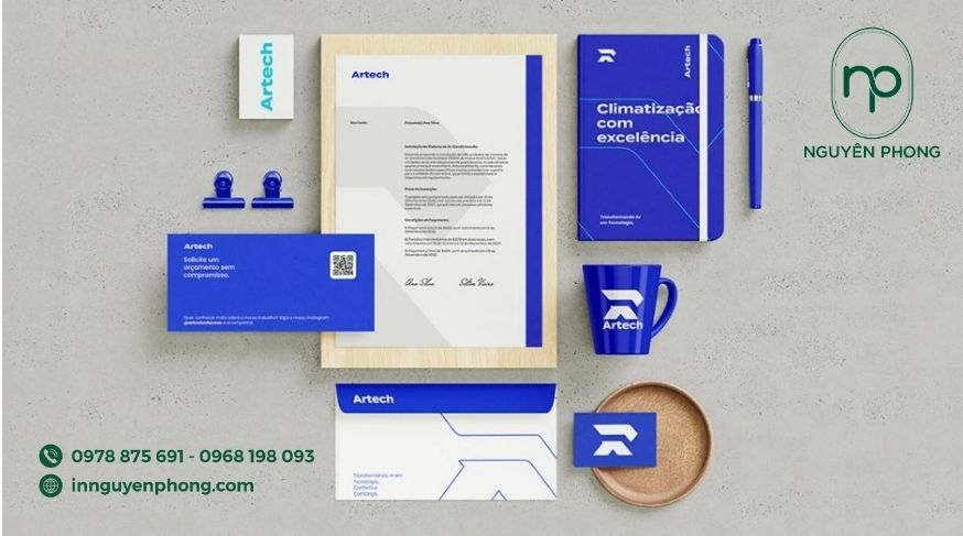 Logo điện lạnh in trọn bộ